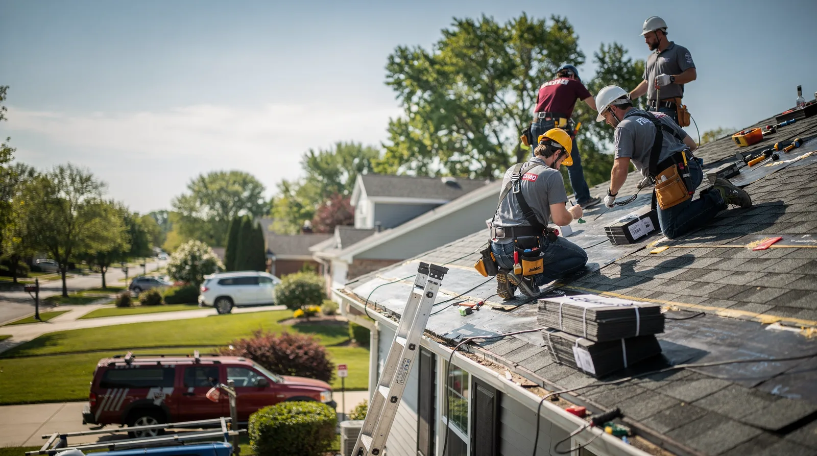 Roof Repair in Bowdoin, ME around you
